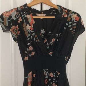 HYPE floral print blouse